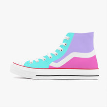 Load image into Gallery viewer, 285. New High-Top Canvas Shoes - White
