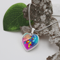 Autism Heart Necklace Awareness