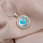 Circle Necklace Sea Turtle Lover As Above So Below As Within So Without As The Universe So The Soul Engraved Name Birthday Date Hippie Gift