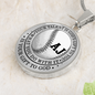 AJ Custom Name Baseball Necklace