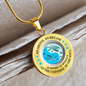 Circle Necklace Sea Turtle Lover As Above So Below As Within So Without As The Universe So The Soul Engraved Name Birthday Date Hippie Gift