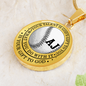 AJ Custom Name Baseball Necklace