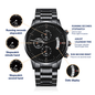 Custom Back Engraving Watch Father's Day
