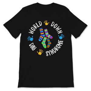 World Down Syndrome Day Awareness Socks Down Right Perfect Kids