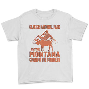 Glacier National Park Shirt, Glacier National Park Montana Moose