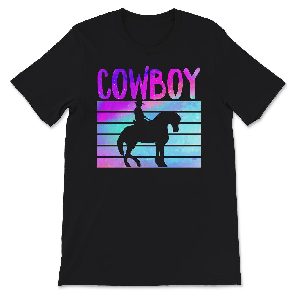 Cowboy Shirt, Rodeo Western Tee, Horse Riding Lover Gift Tee, Outdoor