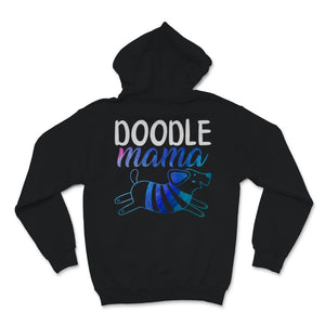 Womens Doodle Mama Shirt Cute Gift for Goldendoodle Dog Mom Fur Mama