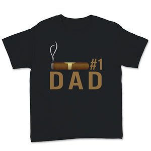 New #1 Dad Cigar Number One Father's Day Gift For Daddy Papa Grandpa