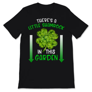 St Patricks Day Shirt Pregnancy Announcement There's A Little