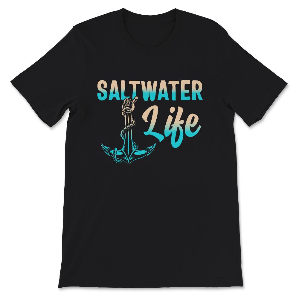 Saltwater Life Shirt, Saltwater, Freshwater, Fishing Life, Fisher