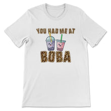 Load image into Gallery viewer, You Had Me At Boba, Cute Kawaii T-Shirt, Bubble Milk Tea Tee, Bubble
