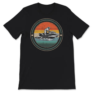 Jet Skiing Lover Shirt, Vintage Retro Jet Ski, Athletic Beach Summer