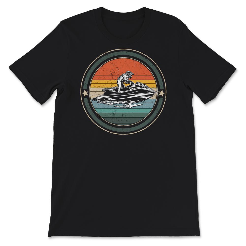 Jet Skiing Lover Shirt, Vintage Retro Jet Ski, Athletic Beach Summer