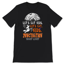 Load image into Gallery viewer, Halloween Witch Costume Shirt, Funny Punctuation Saves Lives, Let&#39;s
