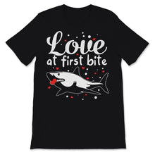 Load image into Gallery viewer, Love At First Bite Shark Valentines Day Heart Crusher Love Great
