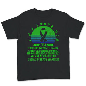 Celiac Disease Shirt, Proud Mom Of Celiac Disease Warrior, Autoimmune