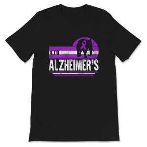 Alzheimer's  Awareness Shirt, End Alzheimer's Elephant, Dementia