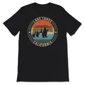 Lake Tahoe National Park Shirt, National Park Gifts, Sierra Nevada,