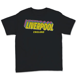 Liverpool UK Origin Northwest England City Men Retro Gift Native