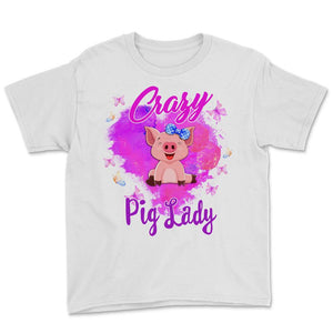 Crazy Pig Lady, Farm Animals Lover, Spirit Animal, Cute Pig Lover