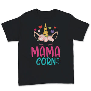 Mama corn Unicorn Mom And Baby Love Heart Mother's Day Flowers