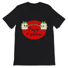 Load image into Gallery viewer, Vegan Shirt, Cute Tofu Fighters, Funny Tofu Lover, Martial arts,
