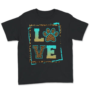 Love Paw Shirt, Pet Owner Gift, Dog Love Tee, Animal Lover T-Shirt,