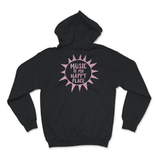 Load image into Gallery viewer, Music Is My Happy Place, My Happy Place Shirt, Musical Page Note,
