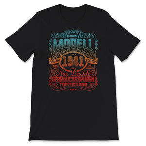 Oldtimer Modell Special Edition, 80th Anniversary Shirt, Well Aged