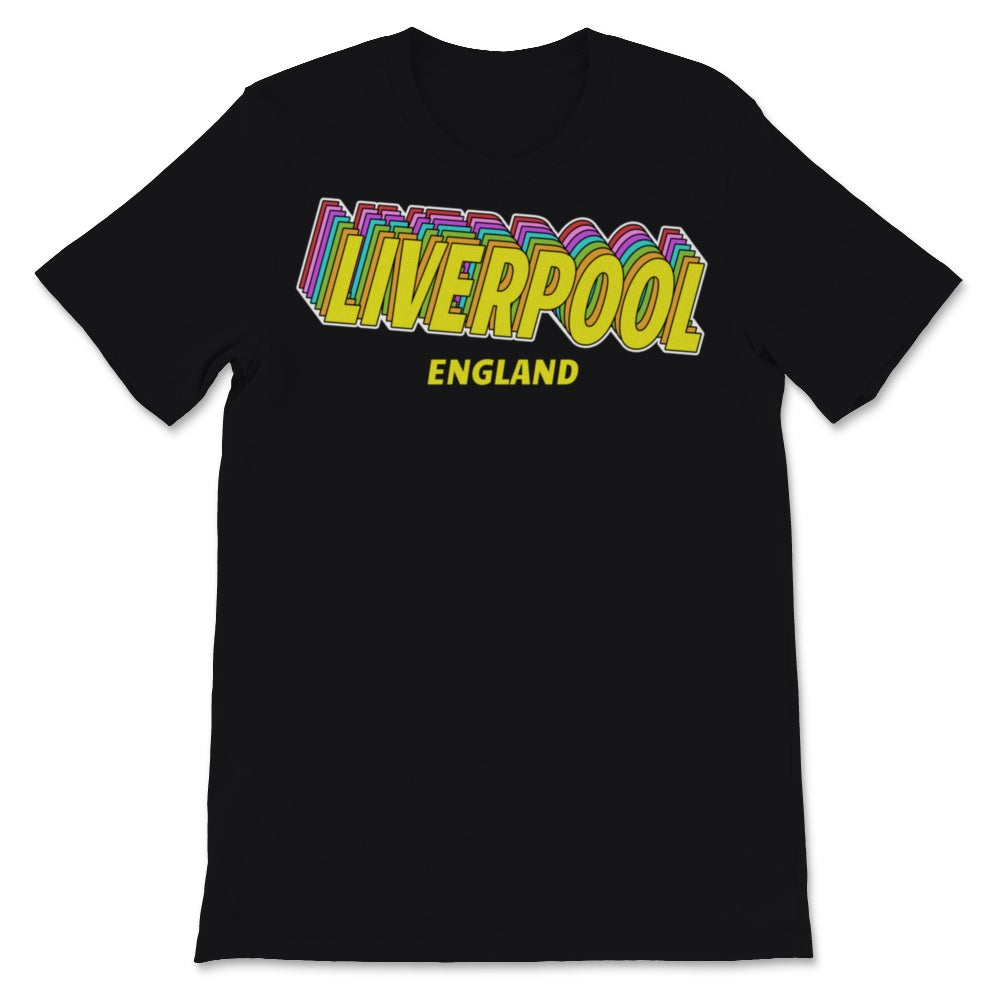 Liverpool UK Origin Northwest England City Men Retro Gift Native