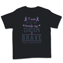 Load image into Gallery viewer, Military Child Awareness Month Purple Up Ribbon Land Of The Free
