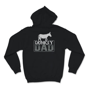 Donkey Dad Shirt Donkeys Lover Animal Outfit Vintage Gifts For Him