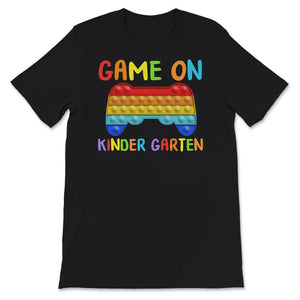 Back To School Shirt, Game On Kindergarten, Game Controller Popping