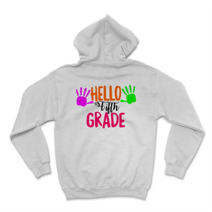 Hello Fifth Grade Student Teacher Colorful Hands Back To School Gift
