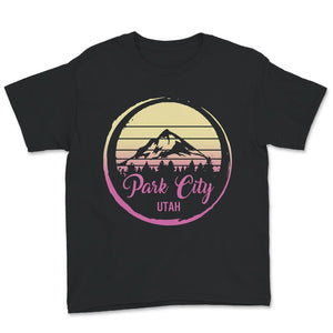 Park City Utah Shirt, Vintage Souvenir Skier Gift, Park City