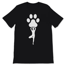 Load image into Gallery viewer, Yoga Dog Mom Shirt Namaste Love Dogs Hippie Fur Mama Pets Rescue Gift
