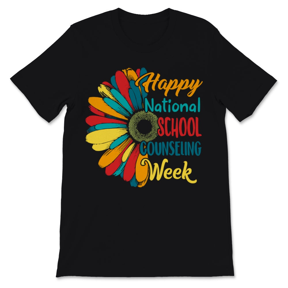 Happy National School Counseling Week School Counselor Shirt Gift Men