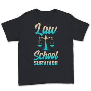 Law School Survivor, Law School Graduation, Lawyer Shirt, Lawyer Gift