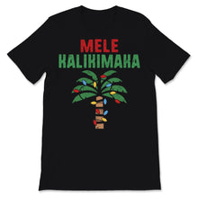 Load image into Gallery viewer, Mele Kalikimaka Shirt Xmas Tree Hawaiian Hawaii Merry Christmas Palm

