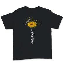 Load image into Gallery viewer, Deaf Awareness Choose Kind Sunflower Yellow Ribbon Asl Language
