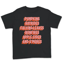 Load image into Gallery viewer, Pumpkins Shirt, Thanksgiving Shirt,  Fall Graphic Shirt, Hayrides,
