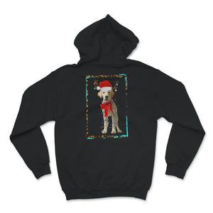 Happy Holidays Shirt, Labrador Retriever Christmas Tee, Santa