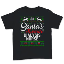 Load image into Gallery viewer, Santas Favorite Dialysis Nurse Christmas Ugly Sweater
