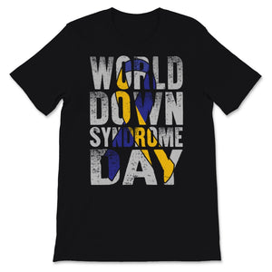 World Down Syndrome Day Awareness Ribbon Socks Down Right Perfect