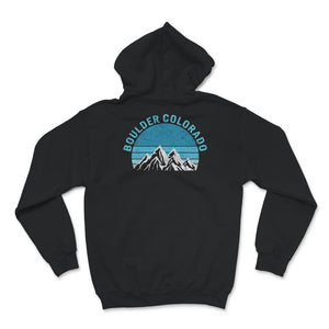 Boulder Colorado Shirt, Ski Mountain Tee, Skiing Lover Gift, Snow