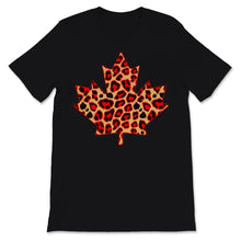 Load image into Gallery viewer, Canada Day Cute Maple Leaf Leopard Print Trendy Pattern Canadian Flag

