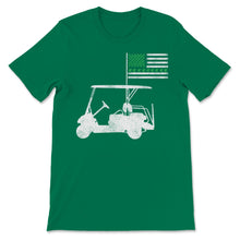 Load image into Gallery viewer, Golf Cart Car St Patrick&#39;s Day USA American Flag Shamrock Sport
