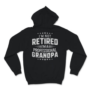 I'm Not Retired A Professional Grandpa Father Day Retro Gift for Papa
