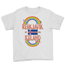 Load image into Gallery viewer, Iceland Shirt, Reykjavik Iceland, Vintage Reykjavik Iceland Souvenir
