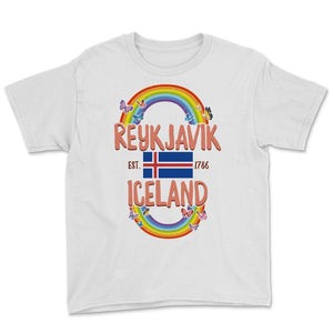 Iceland Shirt, Reykjavik Iceland, Vintage Reykjavik Iceland Souvenir